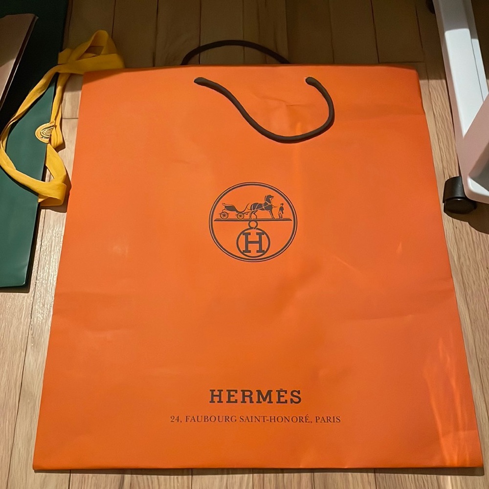 Hermes large shopping bag